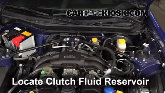 2013 Subaru BRZ Limited 2.0L 4 Cyl. Transmission Fluid Add Fluid